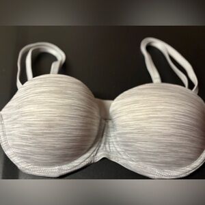 Victoria’s Secret push-up gray size 32D with removable straps